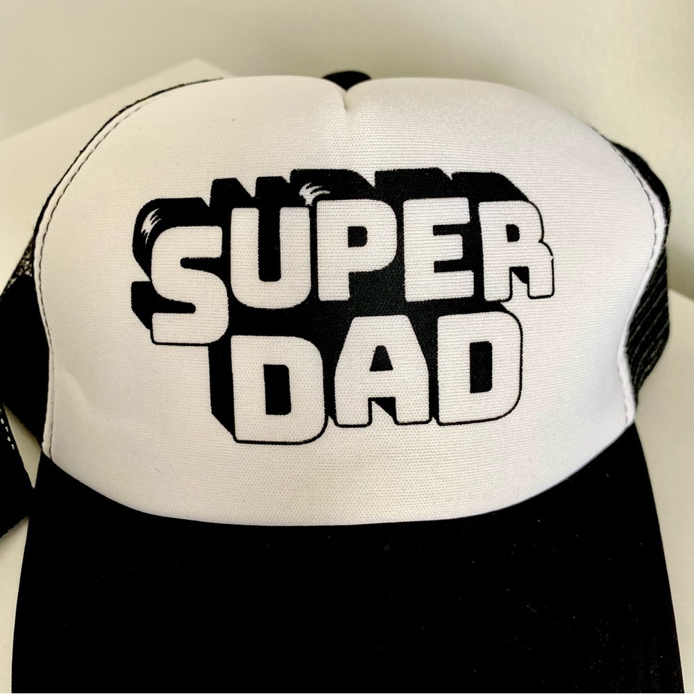 Super Dad & Side Kick Mini Baseball Hat New Father’s Day - Picture 3 of 4